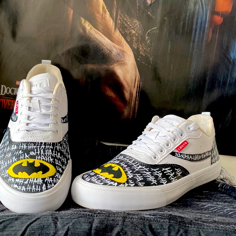 Batman custom sneakers✍🏻